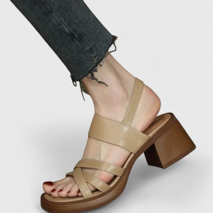Celeste - Chic Crossed Sandals