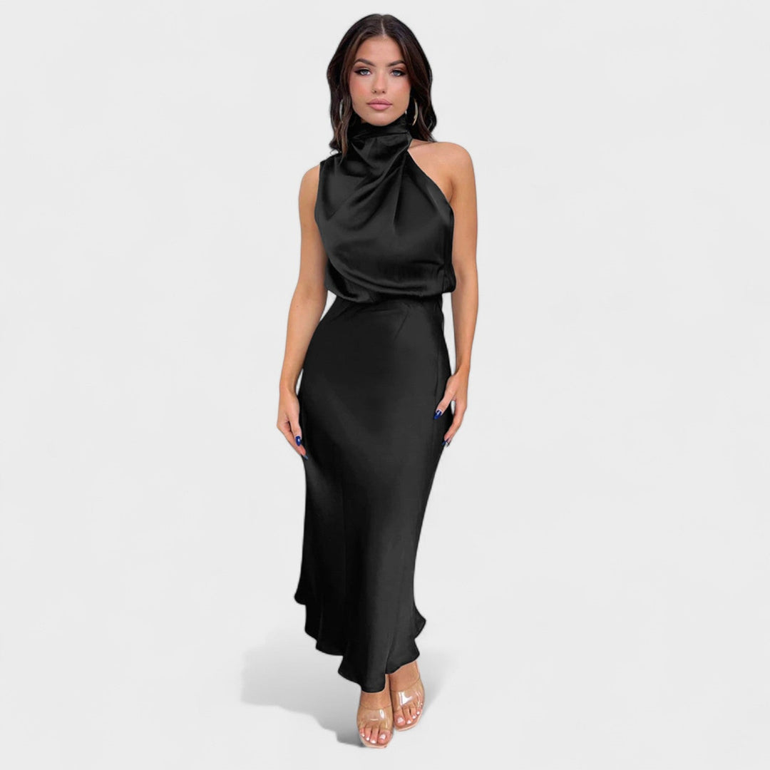 Alda - Elegant Satin Gown