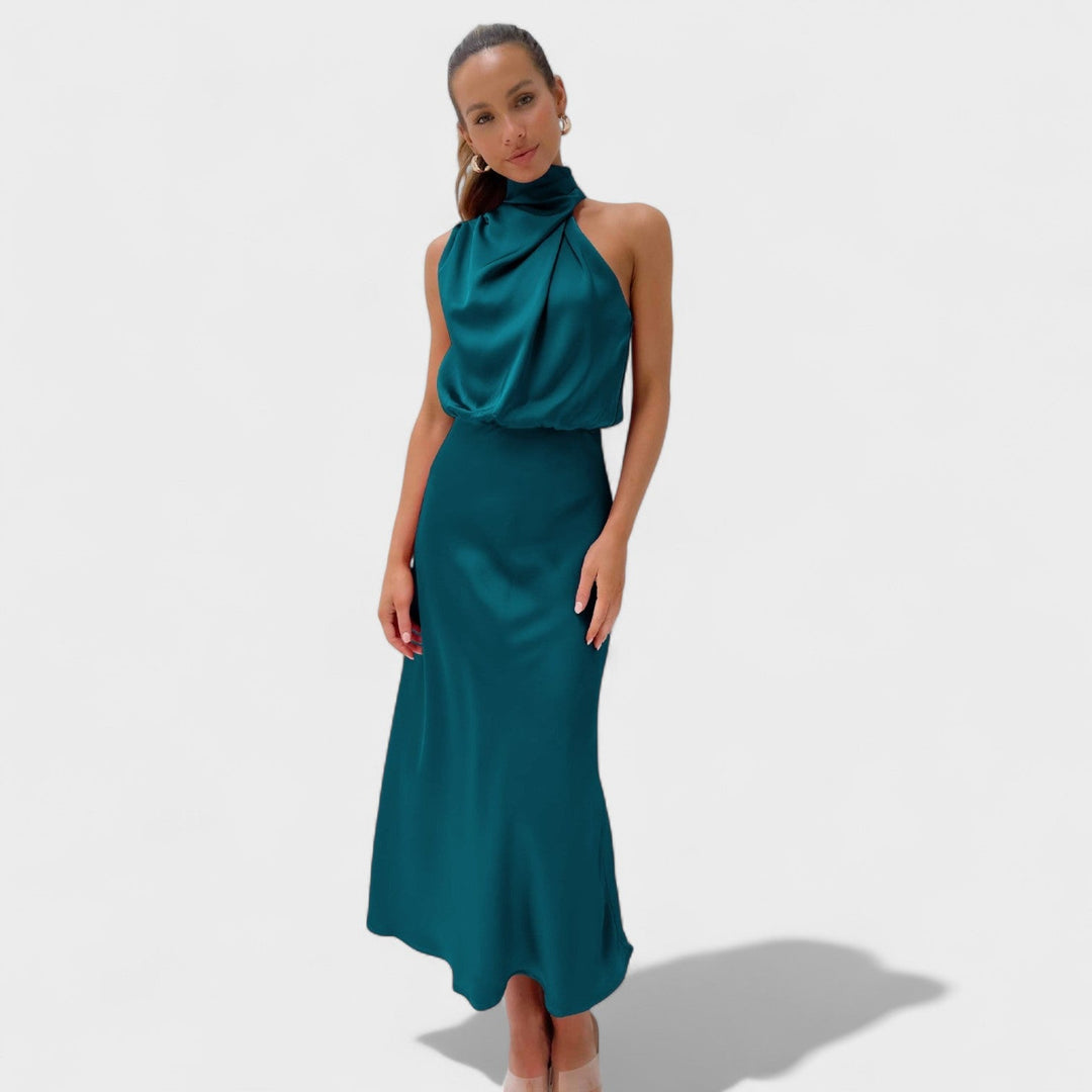 Alda - Elegant Satin Gown
