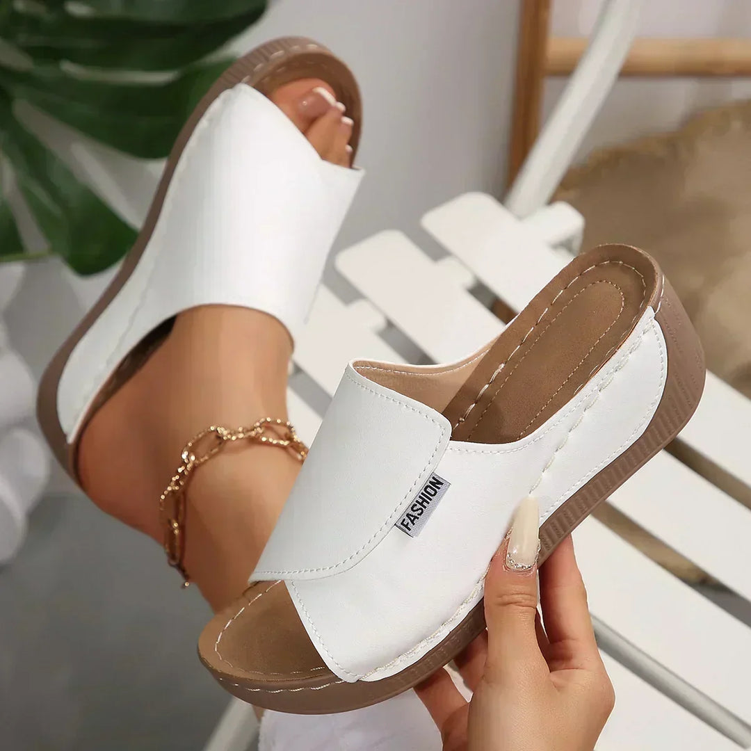 Rumi - Orthopaedic Wedge-Heel Sandals