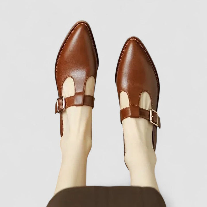 Mia - Orthopaedic Mary Jane Flats