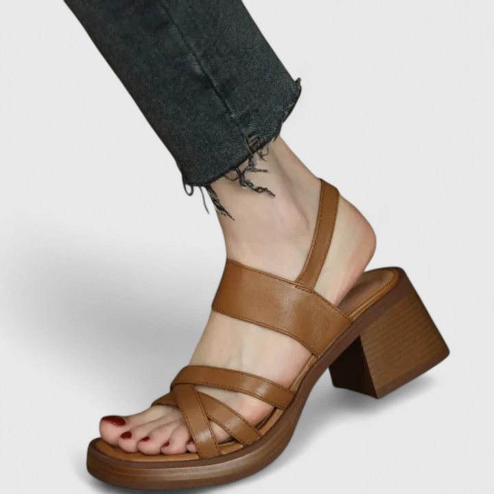 Celeste - Chic Crossed Sandals