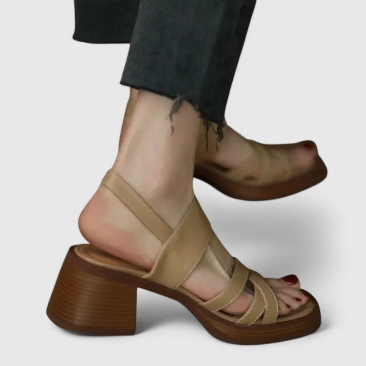Celeste - Chic Crossed Sandals