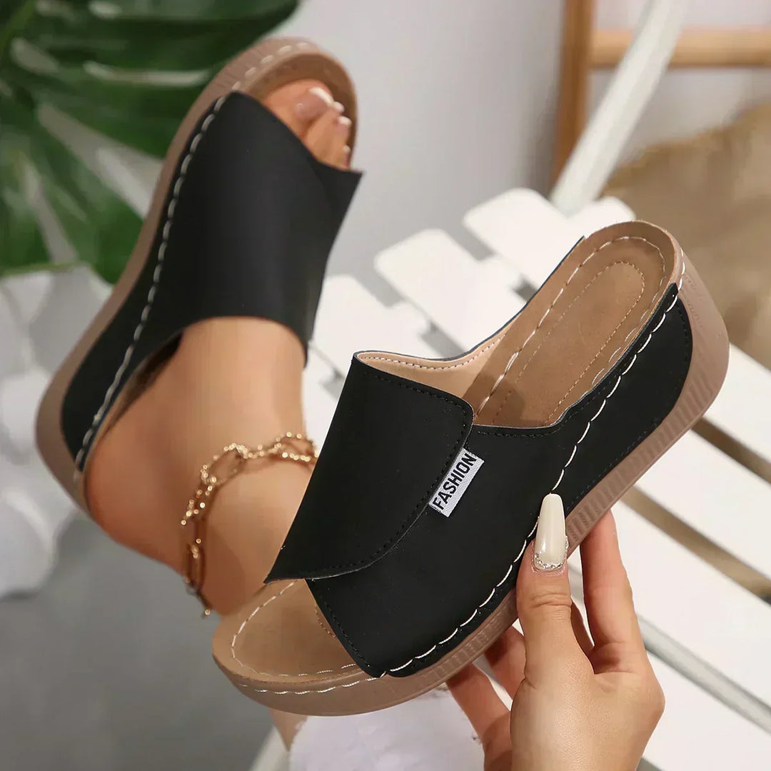 Rumi - Orthopaedic Wedge-Heel Sandals