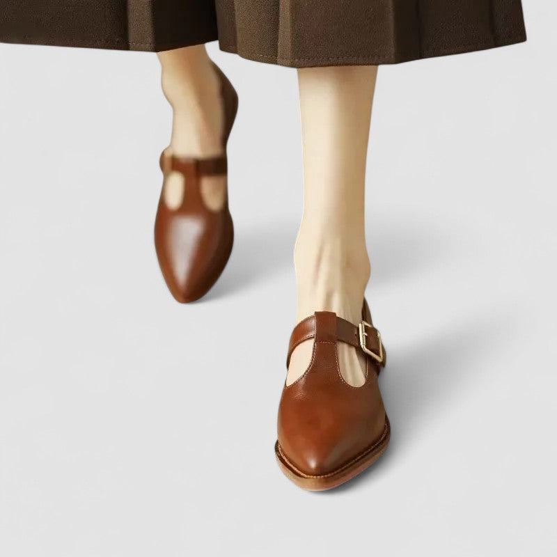 Mia - Orthopaedic Mary Jane Flats
