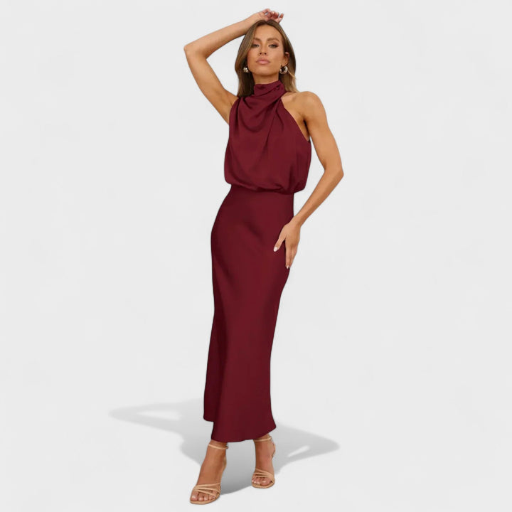 Alda - Elegant Satin Gown
