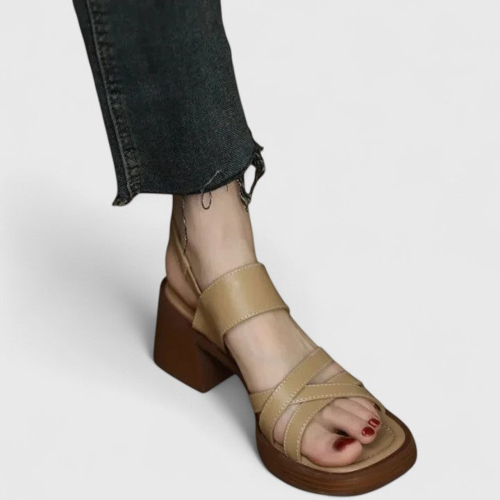 Celeste - Chic Crossed Sandals