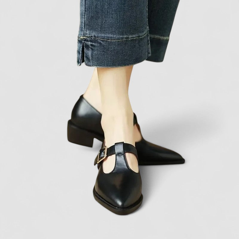 Mia - Orthopaedic Mary Jane Flats