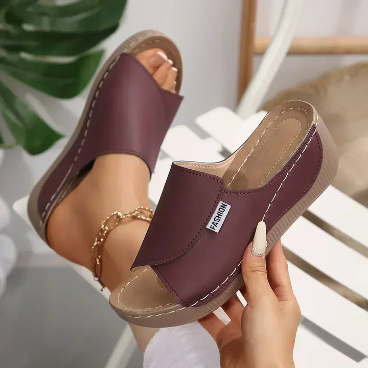 Rumi - Orthopaedic Wedge-Heel Sandals