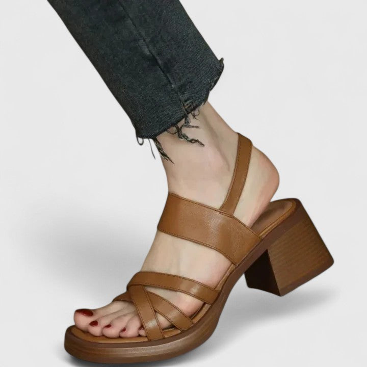 Celeste - Chic Crossed Sandals