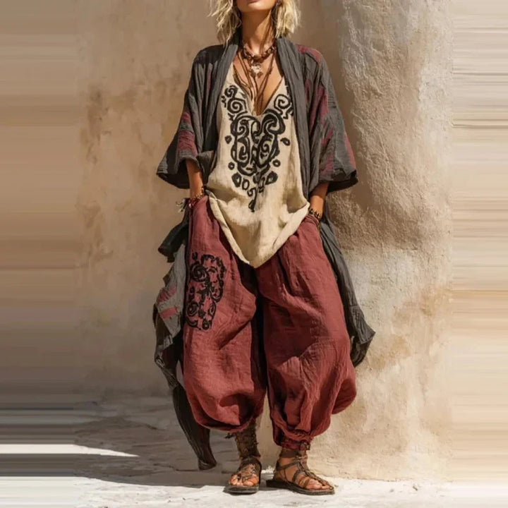 Florence Linen Blend Outfits