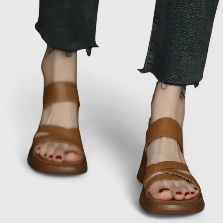 Celeste - Chic Crossed Sandals