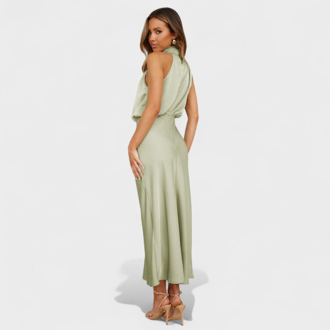 Alda - Elegant Satin Gown
