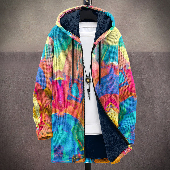 Gonda | Artistic Hoodie Cardigan