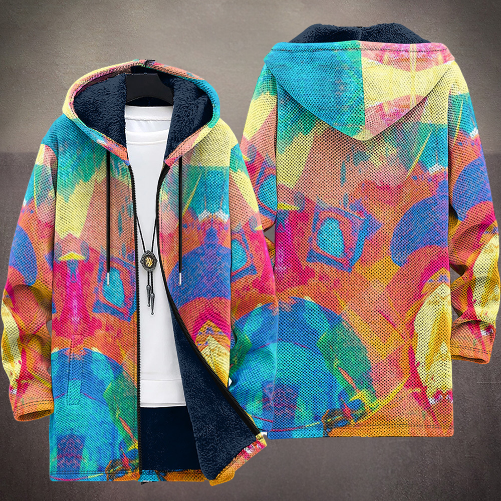 Gonda | Artistic Hoodie Cardigan