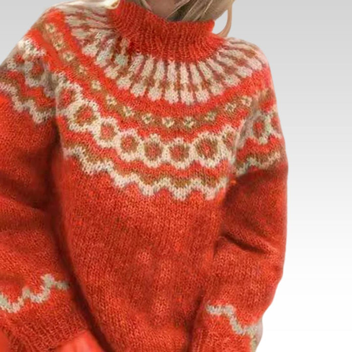 Sylvia™ |Elegant Roll Neck Sweater