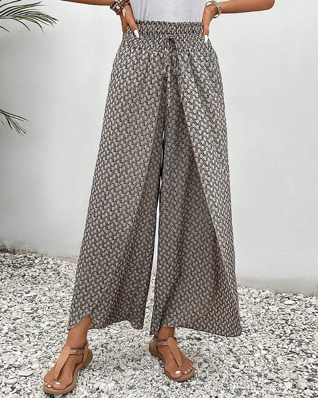 Sahara - Relaxed Wide Leg Trousers