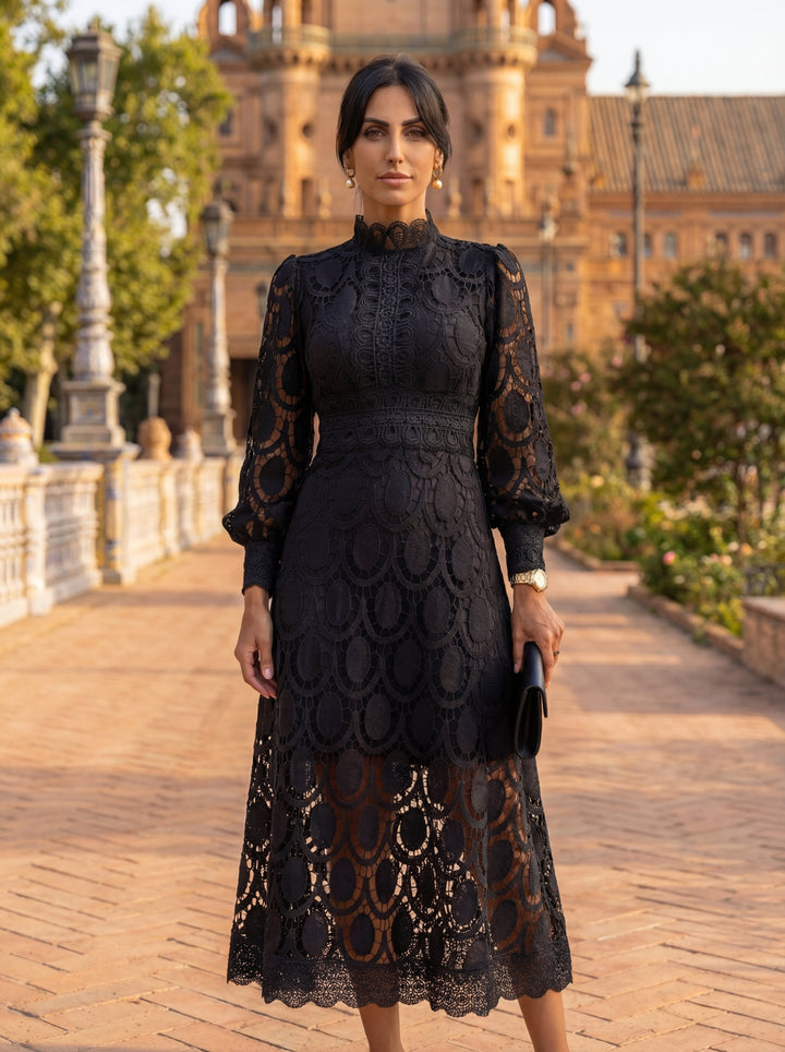Aurora - Premium Lace Dress