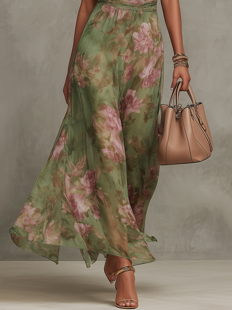 Sophie – Elegant Floral Maxi Dress