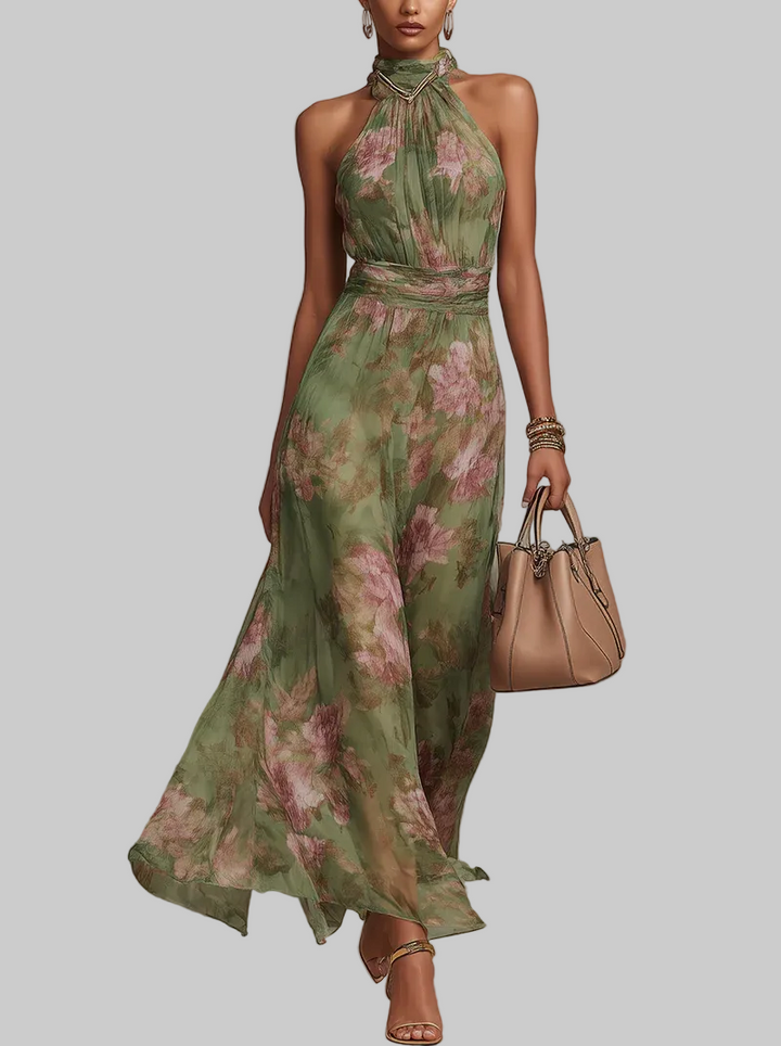 Sophie – Elegant Floral Maxi Dress