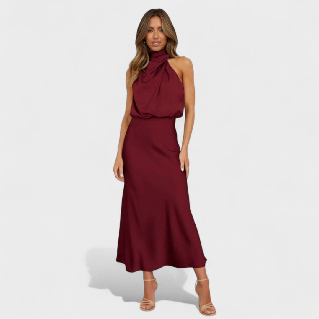 Alda - Elegant Satin Gown