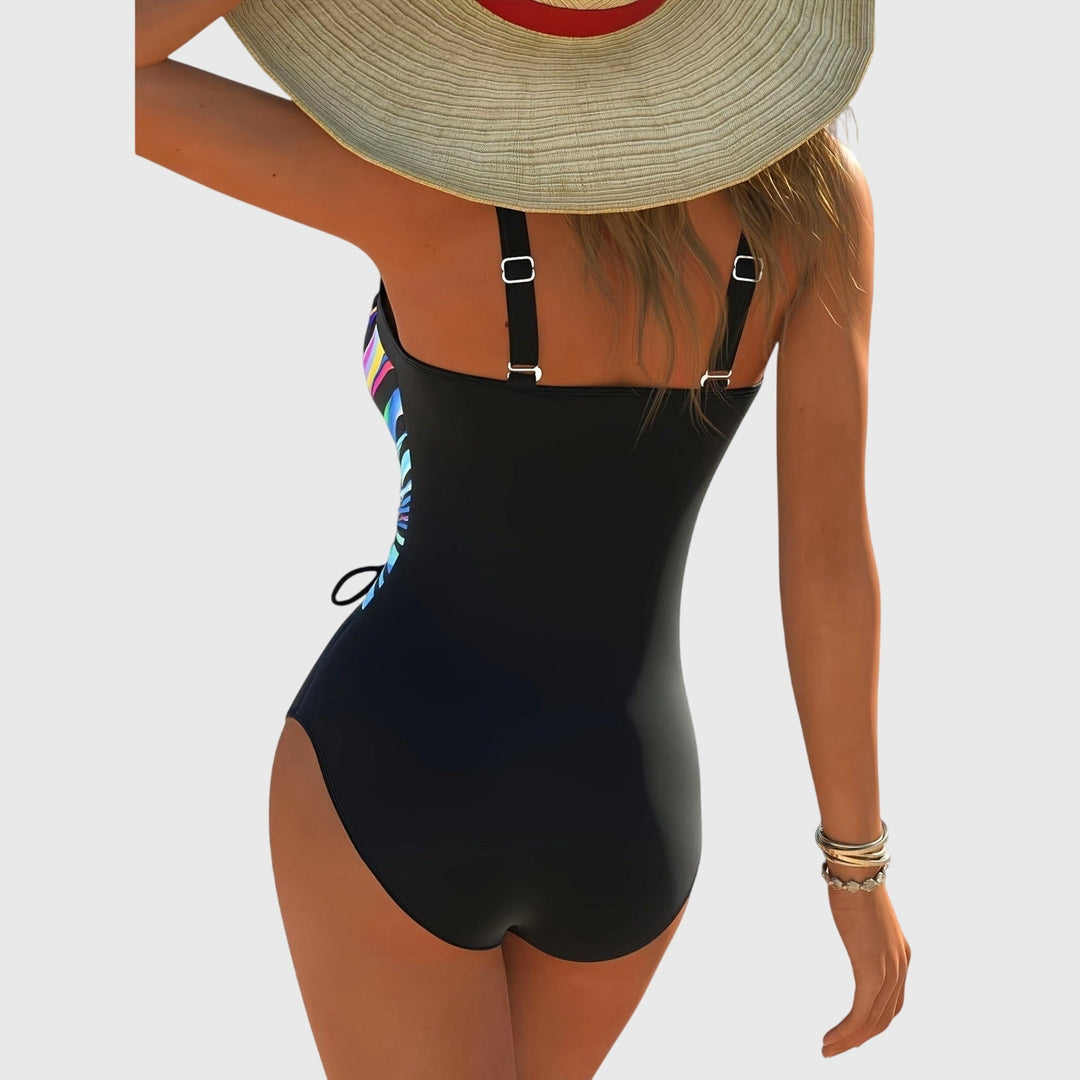 Crossed Sculpting Swimsuit