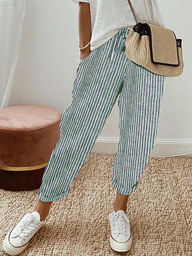 Elegant Fluid Trousers with Comfort