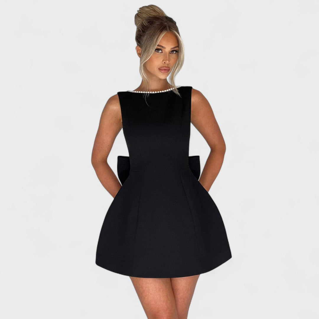 Mira - Beaded Mini Dress