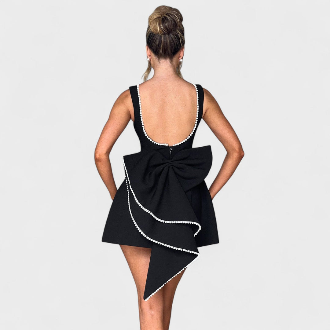 Mira - Beaded Mini Dress