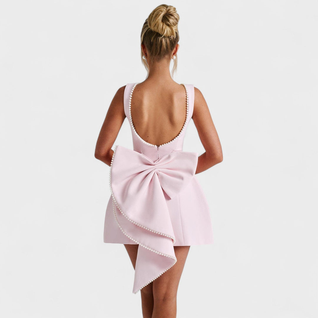 Mira - Beaded Mini Dress