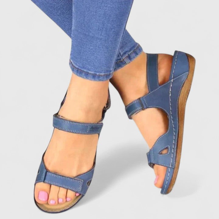 Avrie - Women's Comfort Flat Sandals