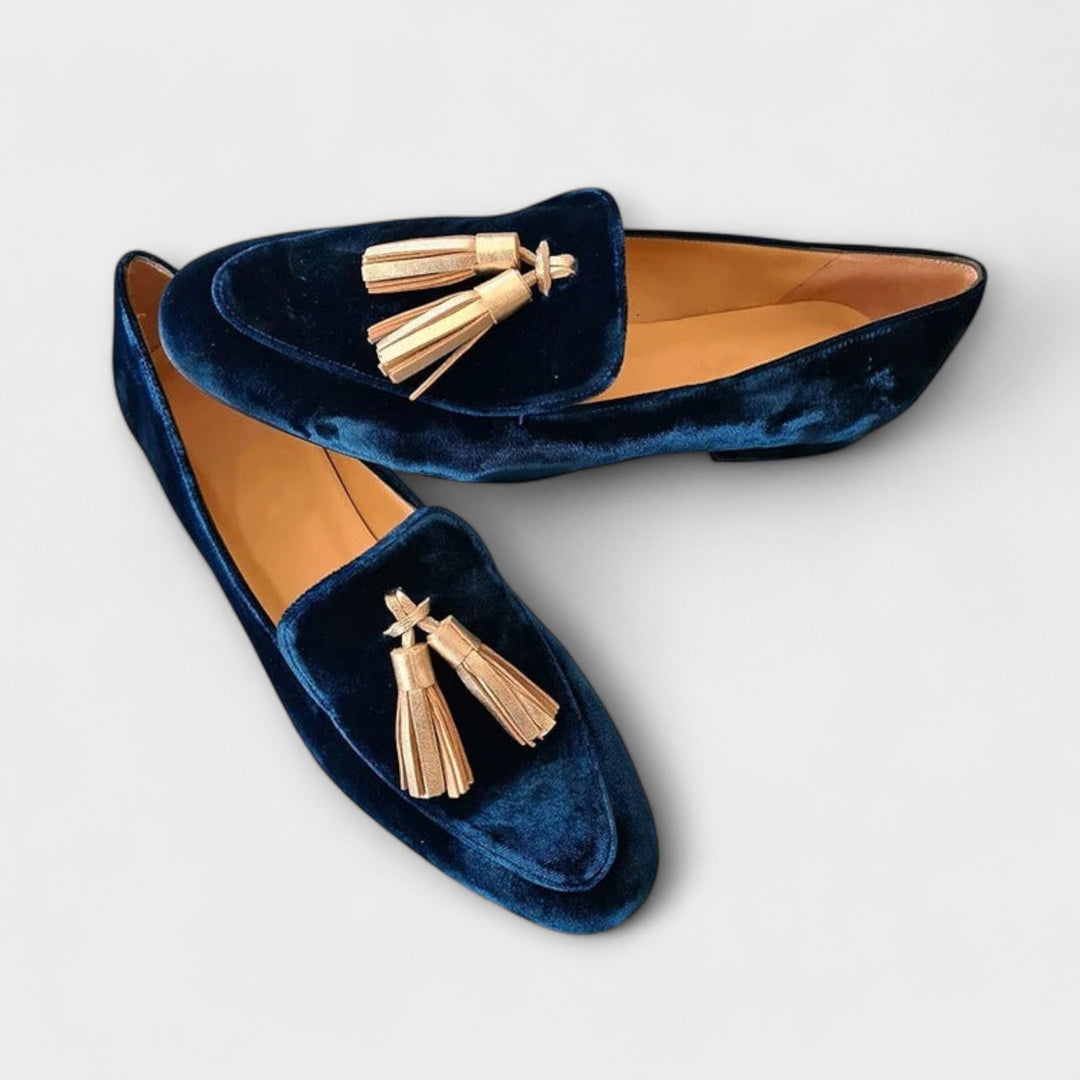 Quinnlyn™ | Vintage Fringed Loafers