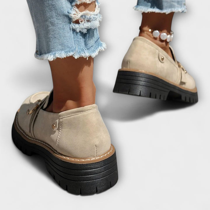 Lora™ | Casual Round Toe Loafers