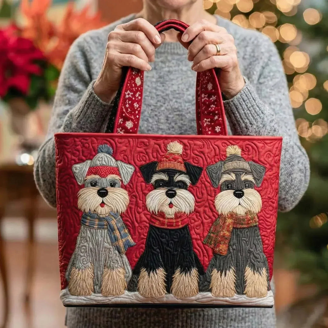 Artisan Bag - Trio of Schnauzers Design