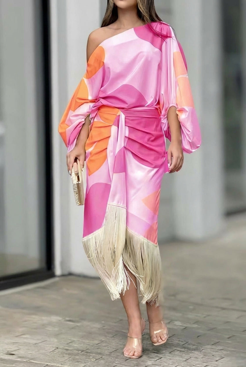Daniela – Luxury Fringed Two-Piece Set