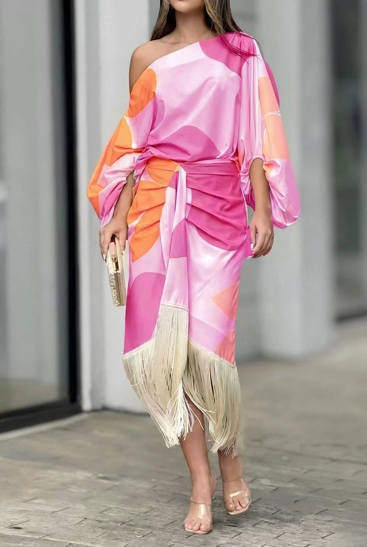 Daniela – Luxury Fringed Two-Piece Set