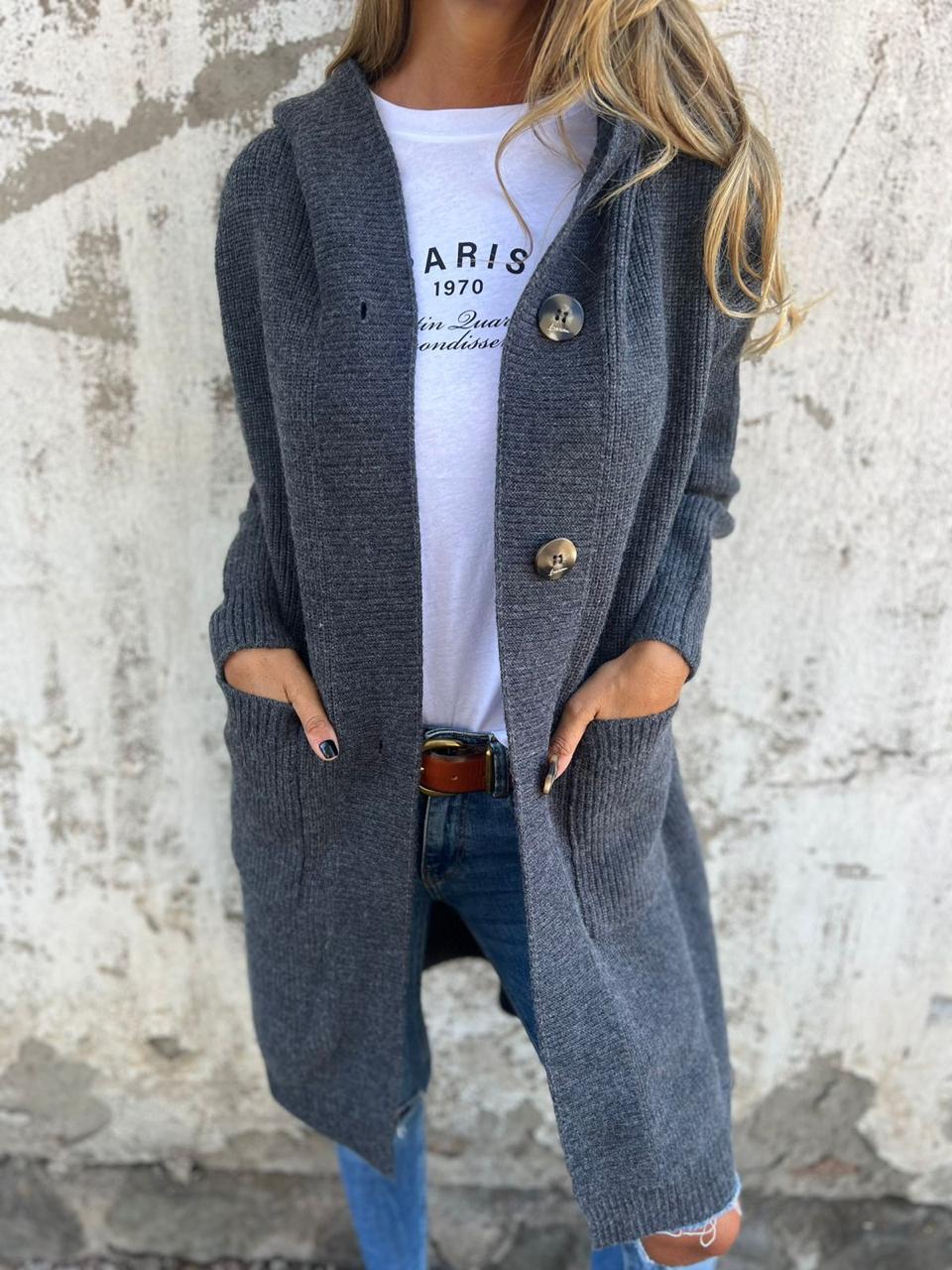 Giselle™ | Long Warm Cardigan