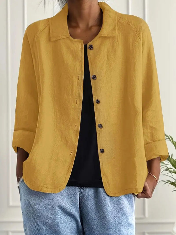 Marjet | Elegant Overlap Blouse