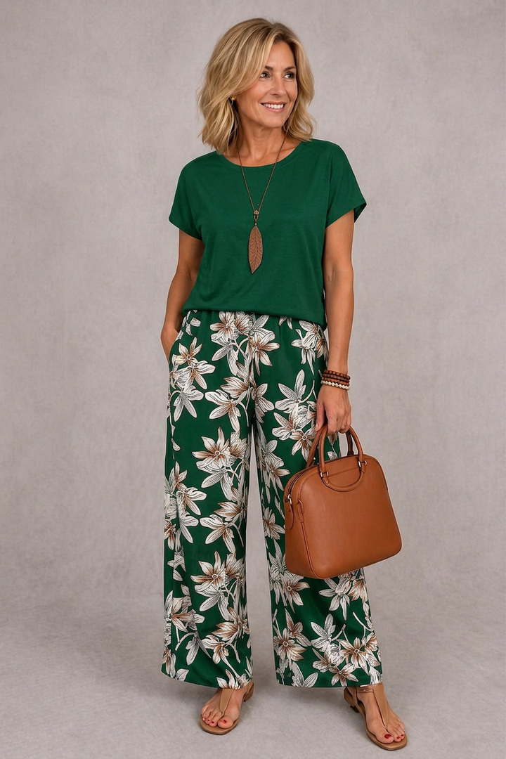 Rosie | Elegant Floral Co-ord Set