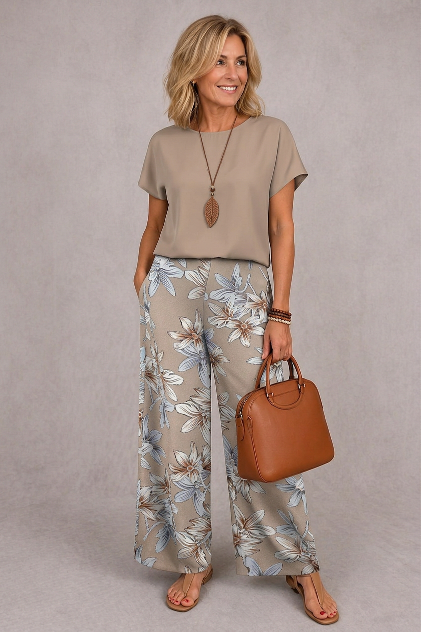 Rosie | Elegant Floral Co-ord Set