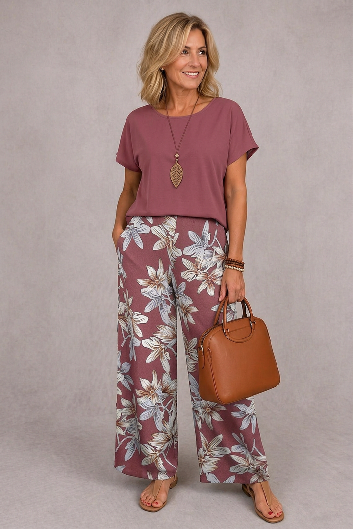 Rosie | Elegant Floral Co-ord Set