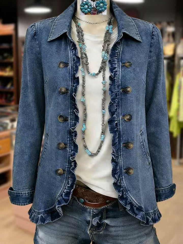 Joukje | Elegant Ruffled Jacket