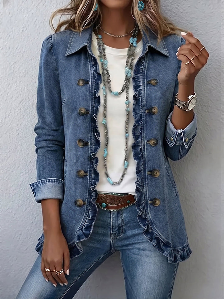 Joukje | Elegant Ruffled Jacket