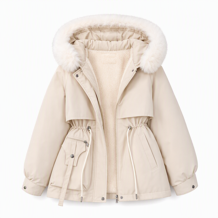 Lena™ | Cosy Winter Parka with Faux Fur Hood