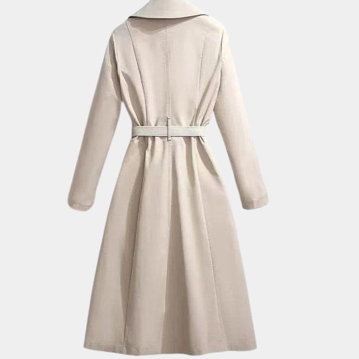 Rozalinde | Classic Tailored Midi Trench Coat
