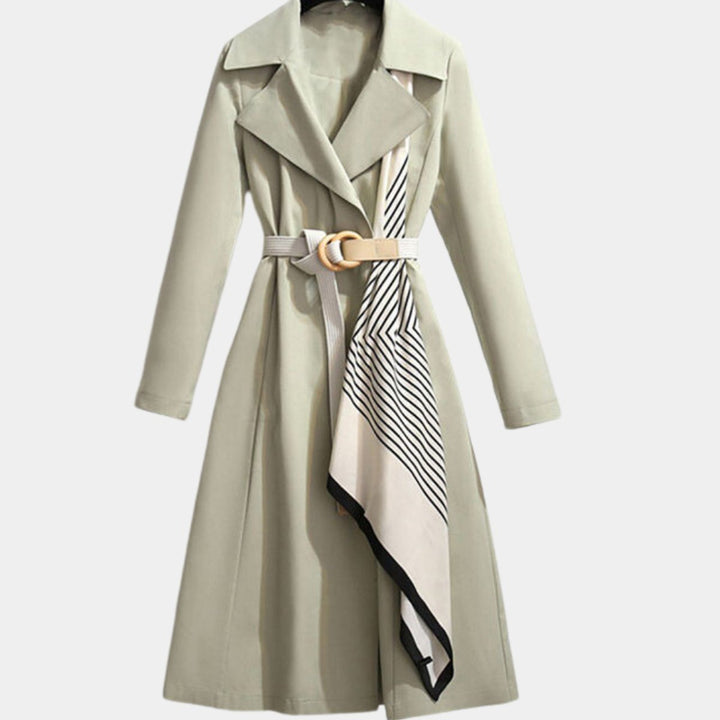 Rozalinde | Classic Tailored Midi Trench Coat