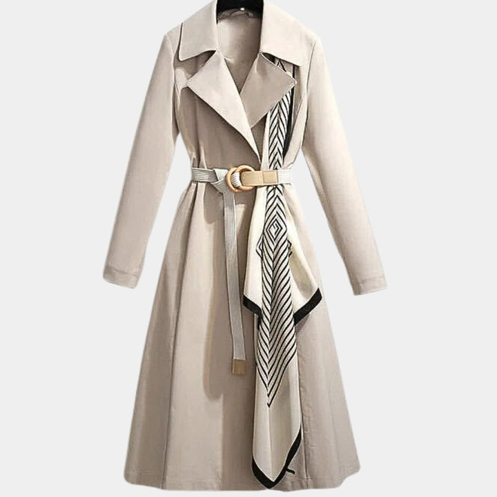 Rozalinde | Classic Tailored Midi Trench Coat