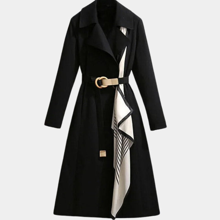 Rozalinde | Classic Tailored Midi Trench Coat