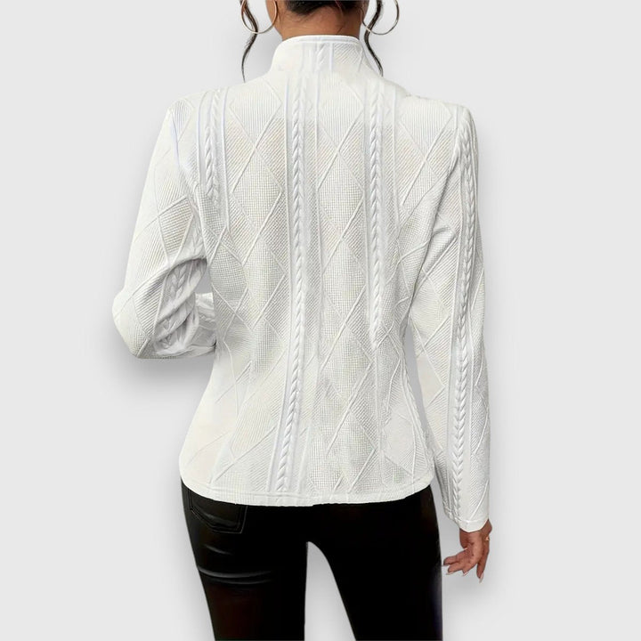 Famke | Elegant Textured Cardigan