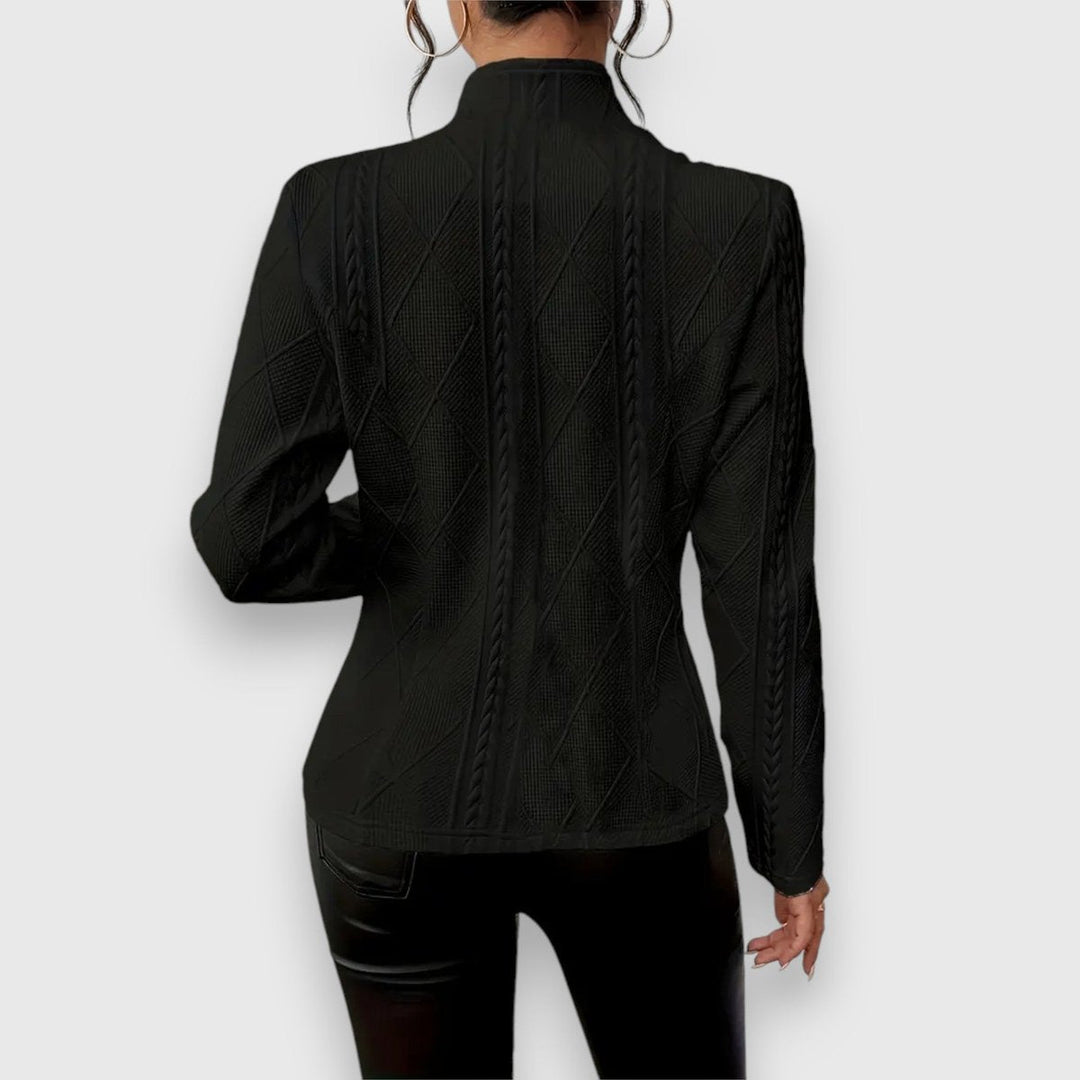Famke | Elegant Textured Cardigan